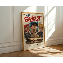 The Sandlot Film Posteri Çerçeveli Tablo Sinema Odası Duvar Dekoru