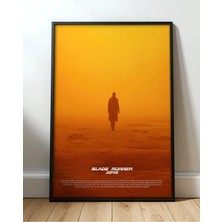 Blade Runner 2049 Tasarım 2 Film Posteri Çerçeveli Tablo Sinema Odası Duvar Dekoru