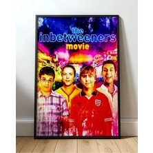 The Inbetweeners Movie Film Posteri Çerçeveli Tablo Sinema Odası Duvar Dekoru