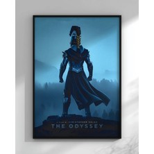 The Odyssey Christopher Nolan Film Film Posteri Çerçeveli Tablo Sinema Odası Duvar Dekoru