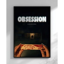 Obsession Movie Film Posteri Çerçeveli Tablo Sinema Odası Duvar Dekoru