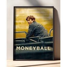 Moneyball Film Posteri Çerçeveli Tablo Sinema Odası Duvar Dekoru