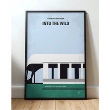 Into The Wild Minimal Movie Poster After Grad Film Posteri Çerçeveli Tablo Sinema Odası Duvar Dekoru