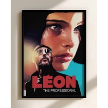 Léon The Professional Film Posteri Çerçeveli Tablo Sinema Odası Duvar Dekoru