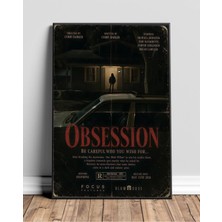 Obsession Frayed Film Posteri Çerçeveli Tablo Sinema Odası Duvar Dekoru