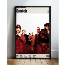 Snatch Film Posteri Çerçeveli Tablo Sinema Odası Duvar Dekoru