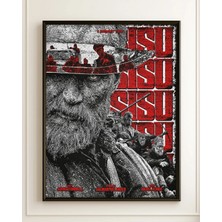 Sisu Film Posteri Çerçeveli Tablo Sinema Odası Duvar Dekoru