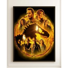 Jw Dominion Film Posteri Çerçeveli Tablo Sinema Odası Duvar Dekoru