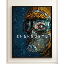 Chernobyl Film Posteri Çerçeveli Tablo Sinema Odası Duvar Dekoru