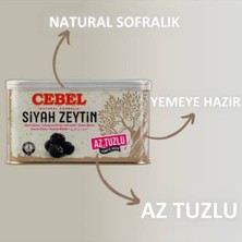 Dolozena Cebel Siyah Zeytin Az Tuzlu Teneke 750 Ğr
