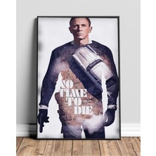 007 Movie Poster Film Posteri Çerçeveli Tablo Sinema Odası Duvar Dekoru