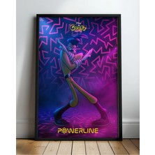 A Goofy Movie Powerline Film Posteri Çerçeveli Tablo Sinema Odası Duvar Dekoru
