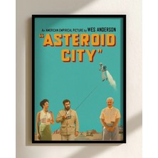 Asteroid City Film Posteri Çerçeveli Tablo Sinema Odası Duvar Dekoru