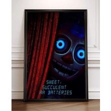 Balloon Boy Five Nights At Freddy's 2 Movie Film Posteri Çerçeveli Tablo Sinema Odası Duvar Dekoru