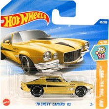 Hot Wheels '70 Chevy Camaro Rs - Hw: '70S Vs '90S 1/64 Diecast Model Araba