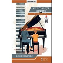 Müzik Eğitimi Yayınları 4 El Piyano Için 12 Prelüd