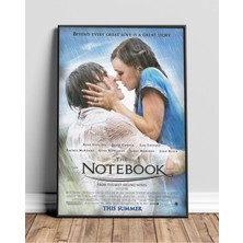 The Notebook Defter Romantik Film Klasik Çerçeveli Tablo Film Poster Sinema Salon Duvar Dekoru