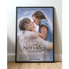The Notebook Defter Romantik Film Afişi Çerçeveli Tablo Film Poster Sinema Salon Duvar Dekoru Hediye