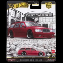 Hot Wheels Premium Fast Wagons Mercedes-Benz E 36 Amg - Station Wagon Koleksiyonu 1/64 Diecast Model Araba