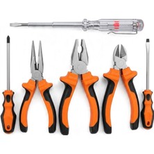 Lenox Tools Pense Yankeski Kargaburun Yıldız-Düz Tornavida Kontrol Kalemi Takım Seti
