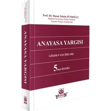 Yetkin Hukuk Yayınları Anayasa Yargısı