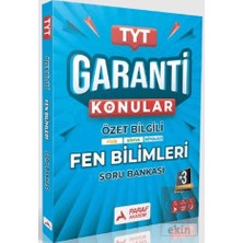 Paraf Akademi Tyt Fen Bilimler Garanti Konular Soru Bankası