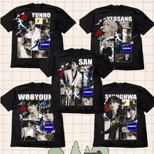 Retro Ateez Members Golden Hour Part 4 T-Shirt, Ateez Kpop Shirt, Ateez Golden Hour Part 4 Shirt, Ateez World Tour In Your Fantasy