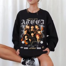 Ateez 2026 World Tour In Your Fantasy Hongjoong Seonghwa Yunho Yeosang San Mingi Wooyoung Jongho White Regular Fit Unisex T-Shirt