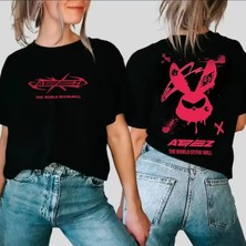 Ateez 2026 World Tour In Your Fantasy Hongjoong Seonghwa Yunho Yeosang San Mingi Wooyoung Jongho White Regular Fit Unisex T-Shirt