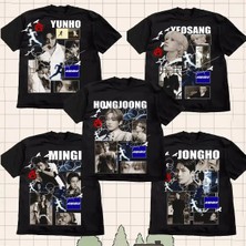 Retro Ateez Members Golden Hour Part 4 T-Shirt, Ateez Kpop Shirt, Ateez Golden Hour Part 4 Shirt, Ateez World Tour In Your Fantasy