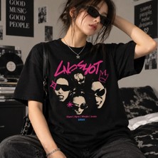 Stray Kids Lalalala Graphic Black T-Shirt, Stray Kids Member Shirt, Kpop T-Shirt, Korean Pop Music Shirt, Stray Kids Fan Gift, Kpop Graphic Tee, Idol Fan Clothing