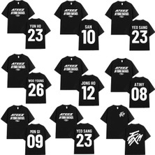 Ateez World Tour 2026 Team Members Merch T-Shirt (Seçiminizi Mesaj Atın)