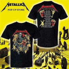Metallica M72 European World Tour 2026 Death And Snake Artwork Shirt