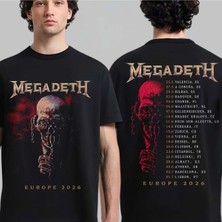 Megadeth World Tour 2026 Istanbul Merch, Unisex Relaxed T-Shirt