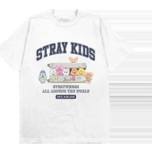Skzoo T-Shırt Stay Aırlıne Ver Unisex T-Shirt