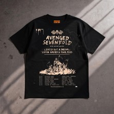 Avenged Sevenfold Tour Relaxed %100 Pamuk T-Shirt