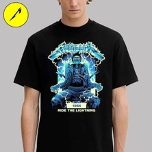 Metallica M72 European World Tour 2026 Merch 1984 Ride The Lightning Artwork By Luke Preece Shirt