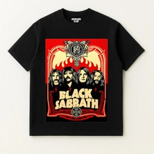 Black Sabbath Relaxed %100 Pamuk T-Shirt