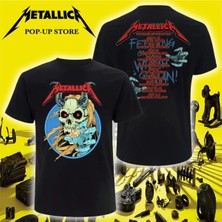 Metallica Pop-Up Store M72 World Tour 2026 Skull Shirt