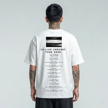 Kanye West Tour 2026 Istanbul Relaxed %100 Pamuk T-Shirt