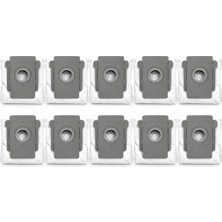 İcanpares Irobot Uyumlu Roomba Q0520, 105 Vac, 104 Combo, 105 Combo, Plus 405 Combo, Plus 505 Combo, Plus 504 Vac Robot Süpürge Toz Torbası - 10 Adet