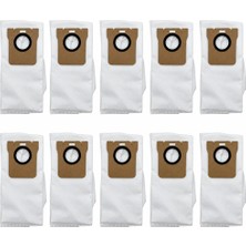 İcanpares Xiaomi, Dreame Uyumlu Vacuum Mop 2 Ultra, X10+ B101GL, X10 B102GL, X20, X20+, X20 Pro, X20 Max D109GL, H40, H50 Robot Süpürge Toz Torbası - 10 Adet