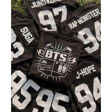 Bts Graphic Black T-Shirt, Bts Logo Shirt, Kpop T-Shirt, Korean Pop Music Tee, Bts Army Fan Shirt, Unisex Graphic T-Shirt Ch