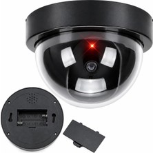 Sanal Trend Kablosuz Fake Dome Caydırıcı Işıklı Ledli Kamera Güvenlik Kamerası 360 Derece