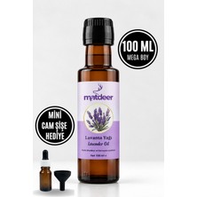 Matdeer 100 ml Lavanta Yağı - Aromaterapik Rahatlatıcı Cilt ve Ortam Kokusu - %100 Saf