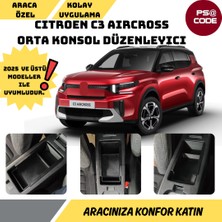 PSA Code Citroen C3 Aircross Orta Konsol Düzenleyici-Organizer 2025 Model ve Üzeri