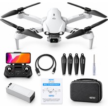 4drc F10 Gps Drone 6K Çift Kamera Katlanabilir - Akıllı Konumlandırma, Başsız Mod, 360° Dönüşlü Telefon Kontrollü Wi-Fi Drone
