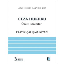 Adalet Yayınevi Ceza Hukuku Özel Hükümler (Pratik Çalışma Kitabı)
