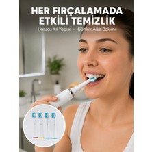 Günlük Ağız Bakımı Için Nazik ve Etkili Yedek Başlık Seti Yeni Nesil