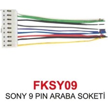 Sony Iso Soket FKSY09 9 Pin